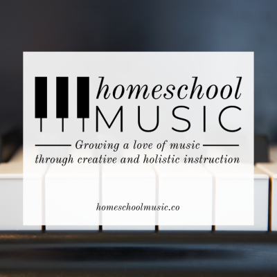 homeschool music graphic